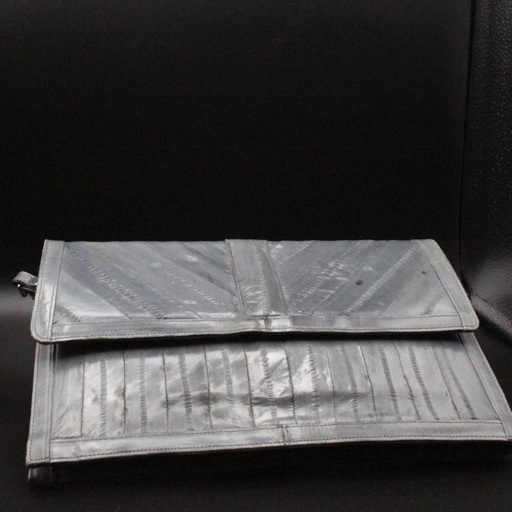 Smakeskin purse clutch or shoulder bag